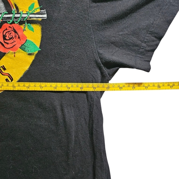 Zero F*cks Given Guns N Roses Oversize Black T Shirt Small/Medium - Picture 5 of 7